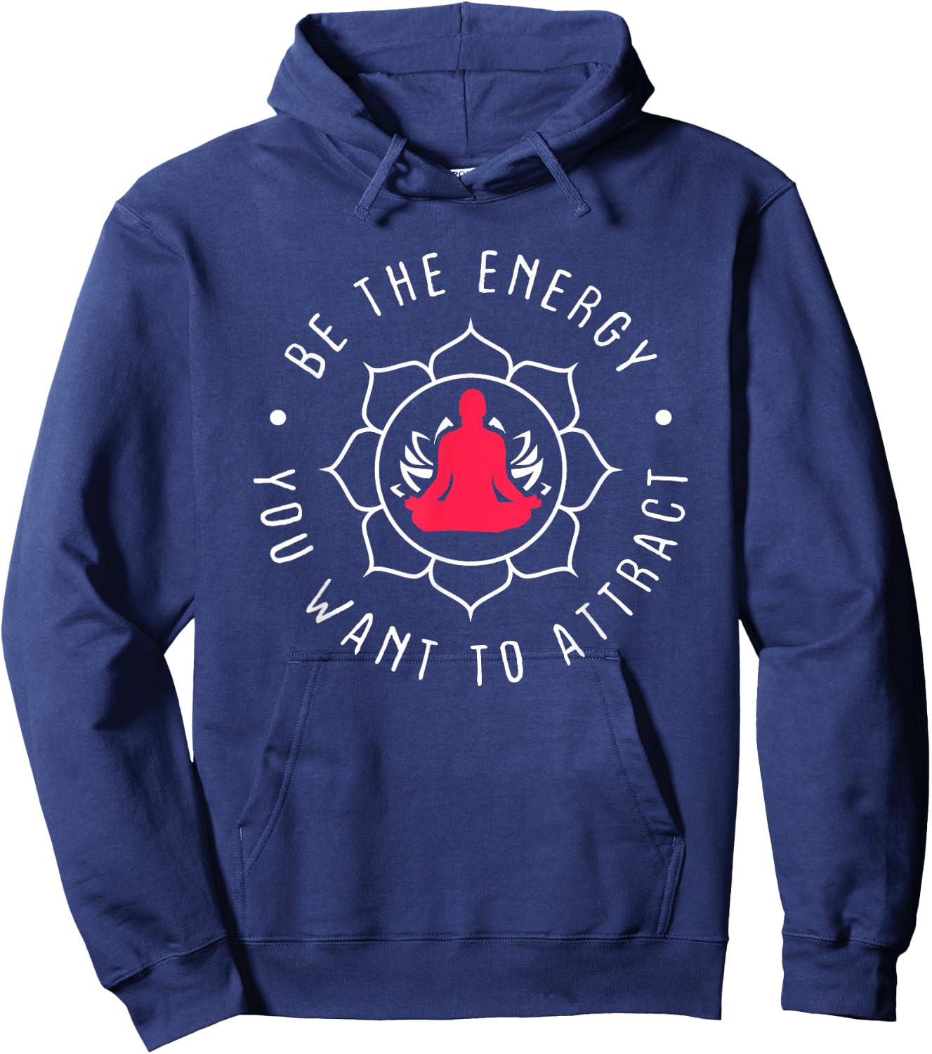 Be The Energy You Want To Attract Hoodie - Hoodie | Navy