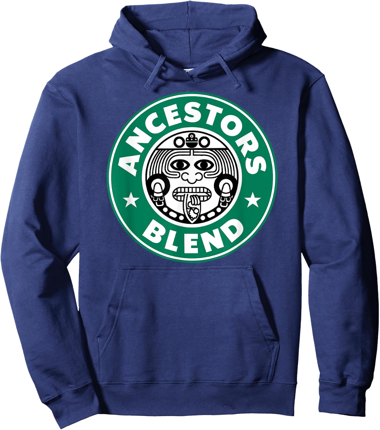 Ancestors Blend Funny Latin Ancient Aztec Mayan God Hoodie - Hoodie | Navy