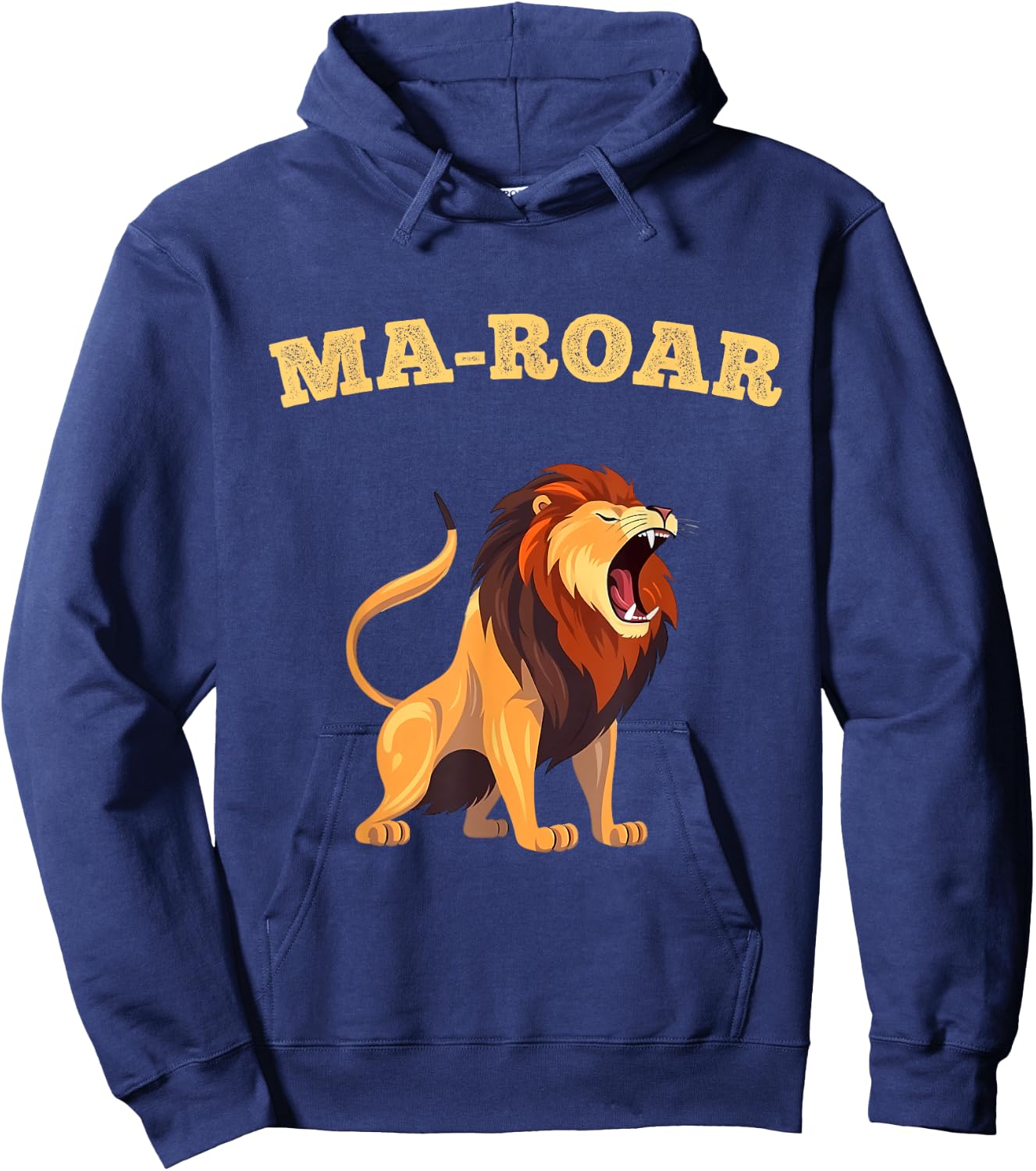Ma-Roar Passover Jewish Holiday Passover Lion Of Judah Kids Hoodie - Hoodie | Navy