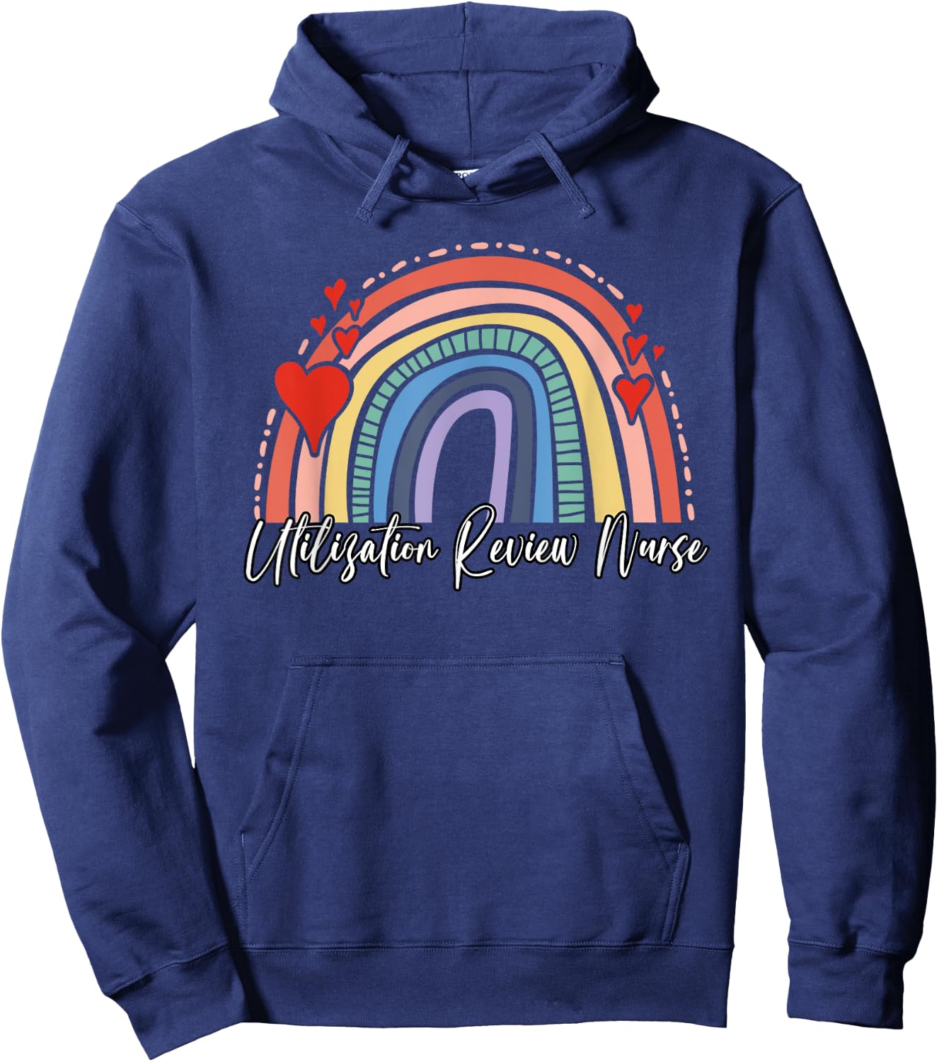 Utilization Review Nurse Hoodie - Hoodie | Navy