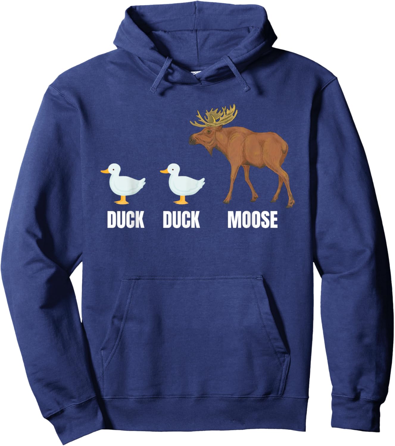 Funny Cute Animal Graphic Dad Joke Sayings For Kids Adults Hoodie - Hoodie | Navy