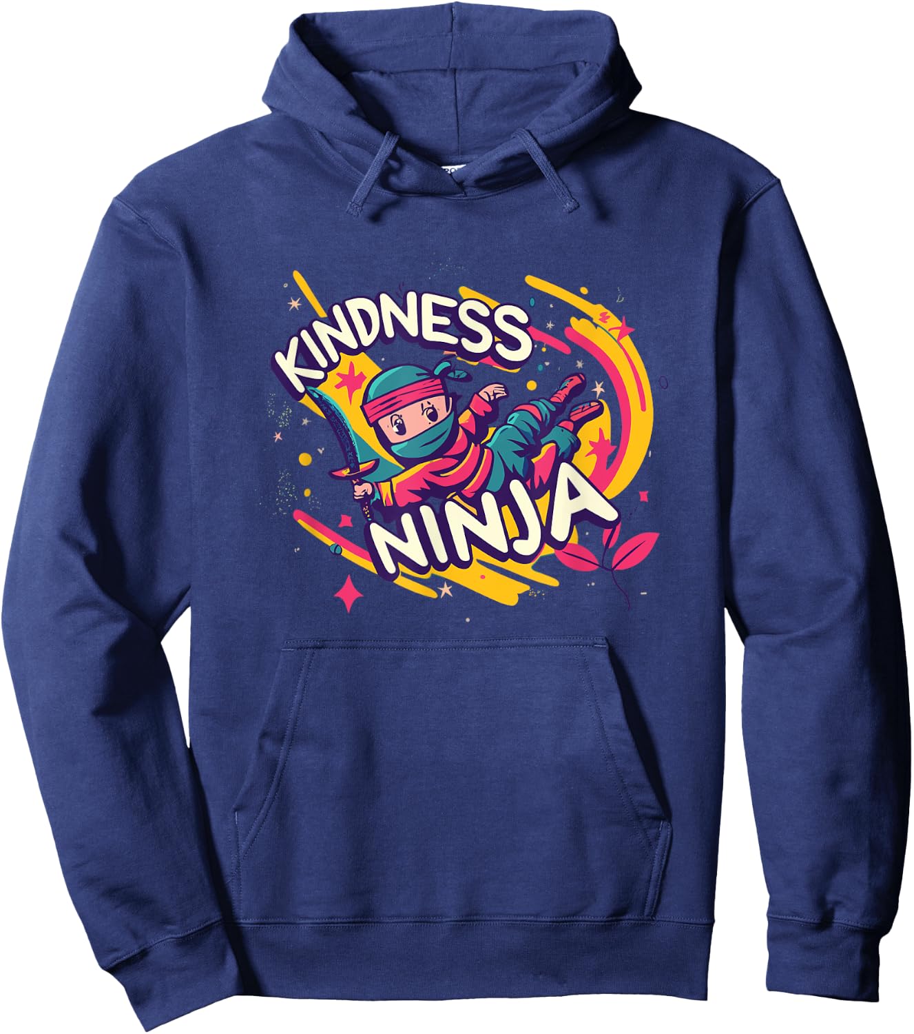 Anti Bullying Kindness Ninja School Teacher Student Hoodie - Hoodie | Navy