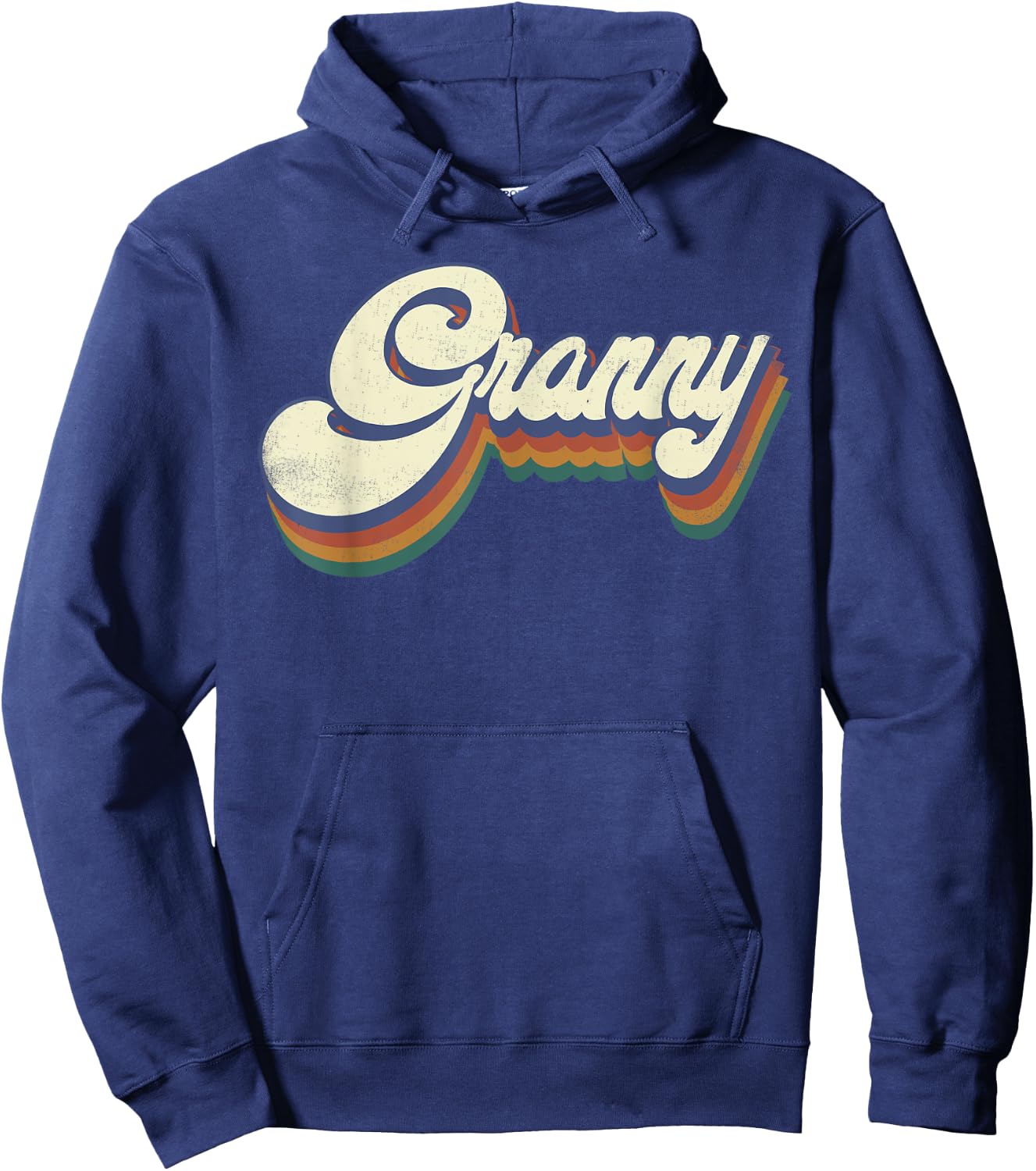 Granny Gifts For Grandma Retro Vintage Mother's Day Granny Hoodie - Hoodie | Navy
