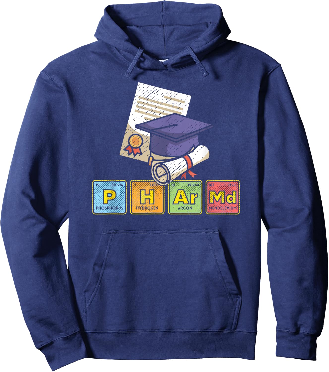 Doctor of Pharmacy Pharm.D. Doctor Pharmacist Pharmacy Hoodie - Hoodie | Navy