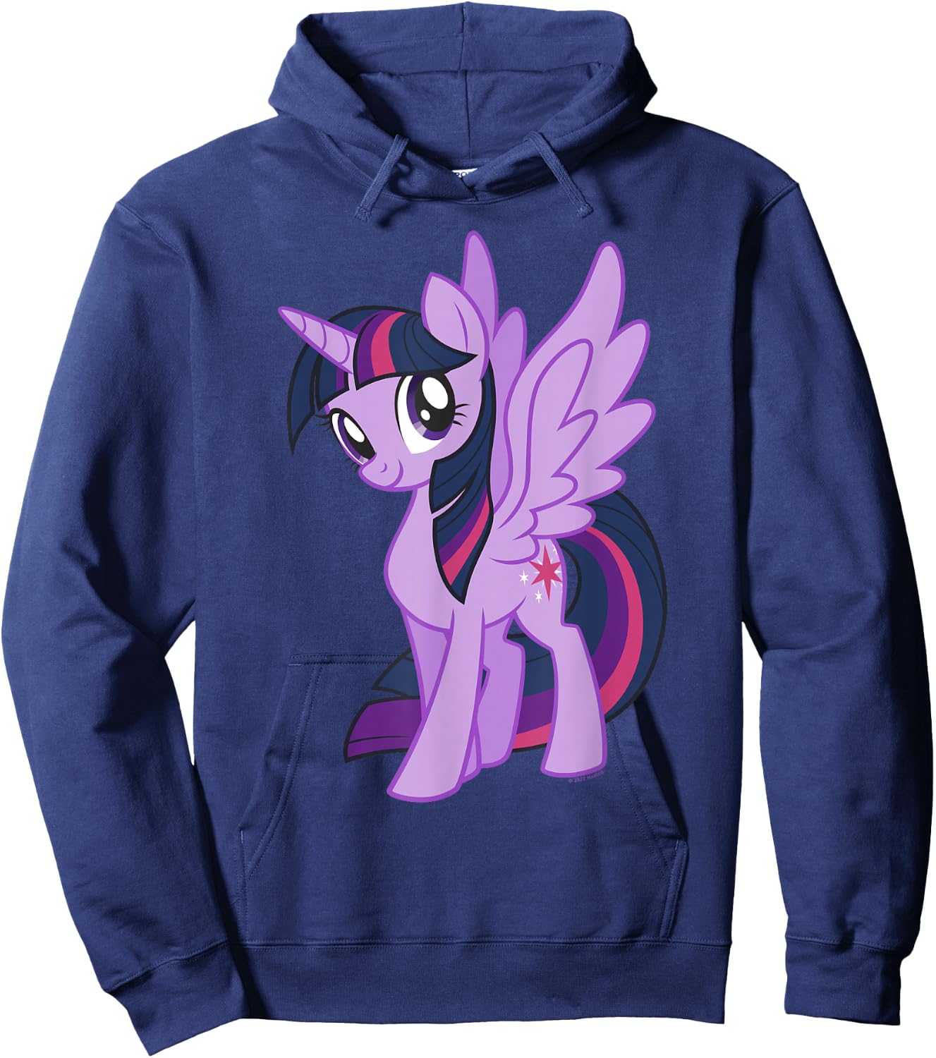 My Little Pony: Friendship is Magic Big Twilight Portrait Hoodie - Hoodie | Navy
