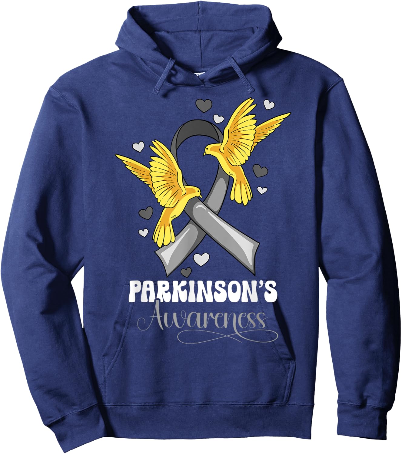Parkinson's Awareness Hoodie - Hoodie | Navy