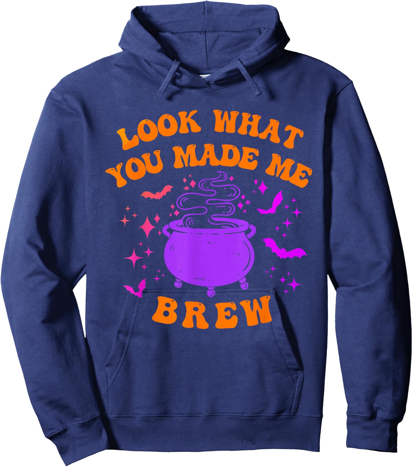 Look What You Made Me Brew Apparel Hoodie - Hoodie | Navy