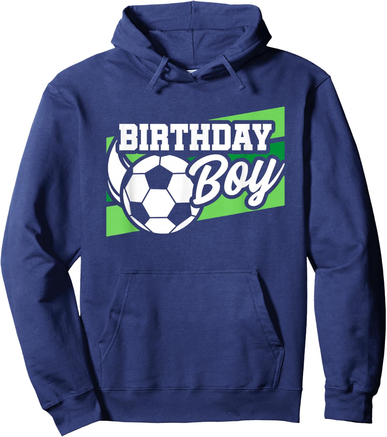 Soccer Birthday Party - Birthday Boy - Soccer Birthday Hoodie - Hoodie | Navy
