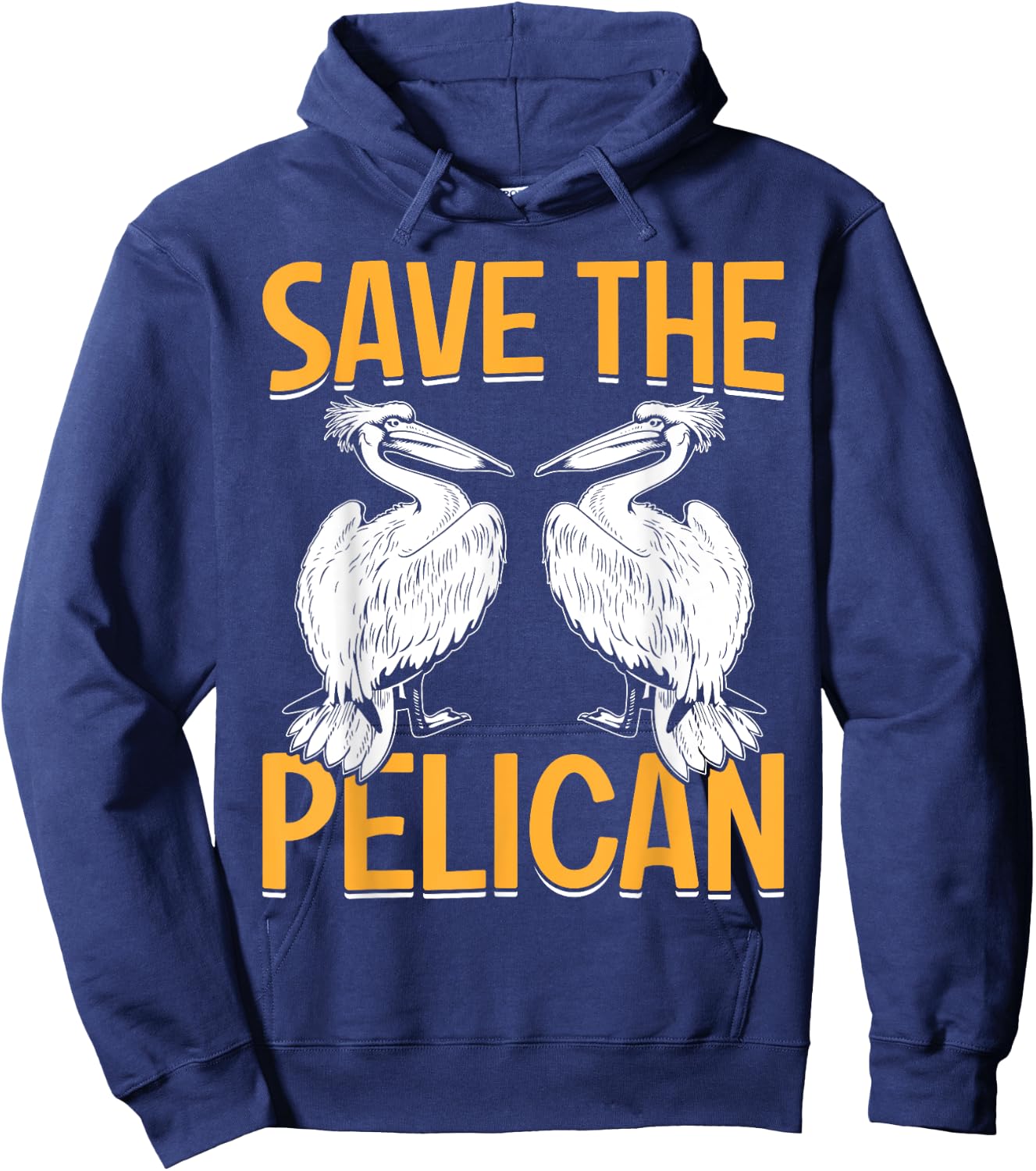 Save The Pelican Hoodie - Hoodie | Navy