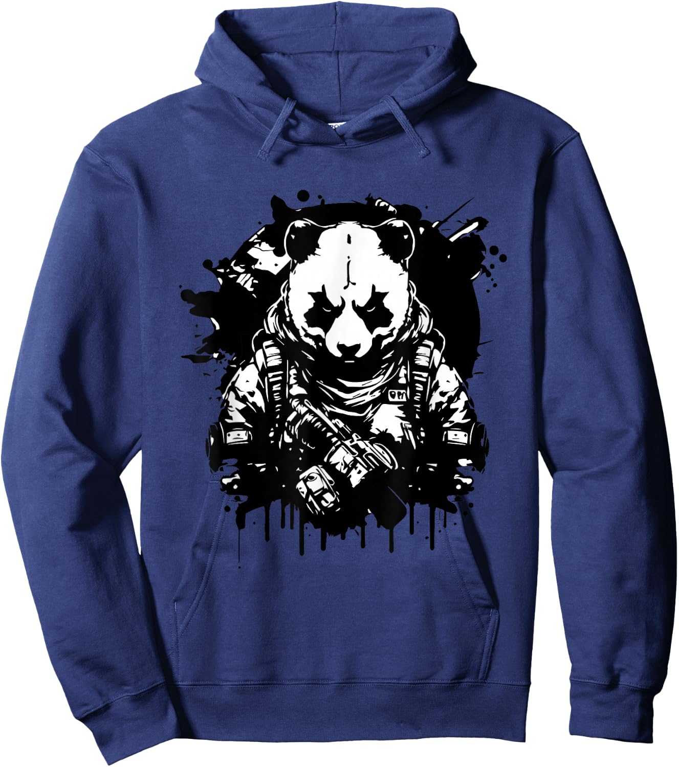 Determined Tactical Panda - Not so Fluffy and Harmless Hoodie - Hoodie | Navy