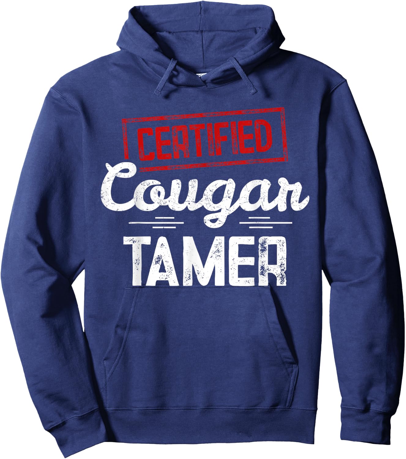 Certified Cougar Tamer Hoodie - Hoodie | Navy