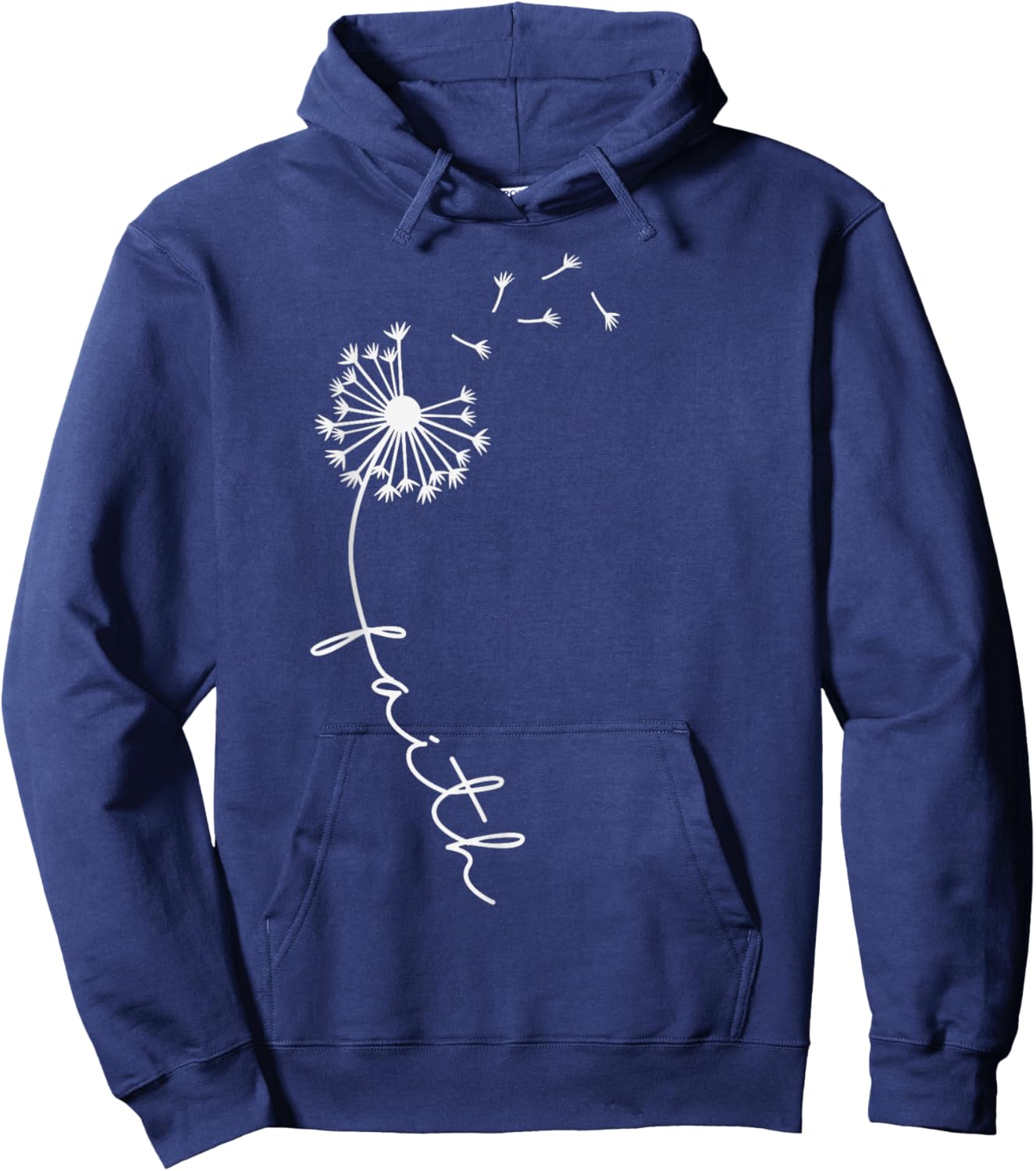 Dandelion Faith Quote Christian Lion Luke Women Kids Hoodie - Hoodie | Navy