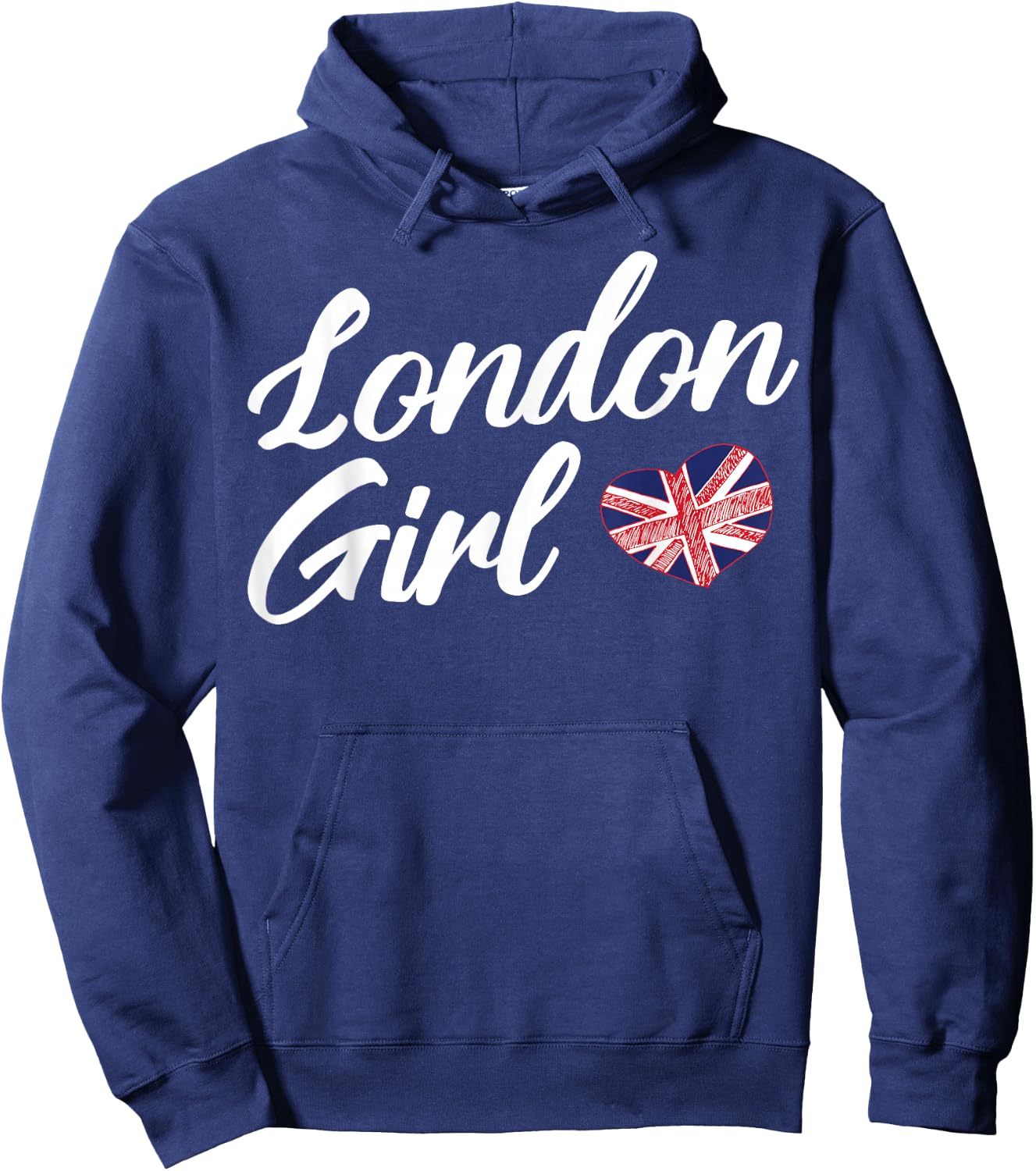 London Girl United Kingdom London Hoodie - Hoodie | Navy