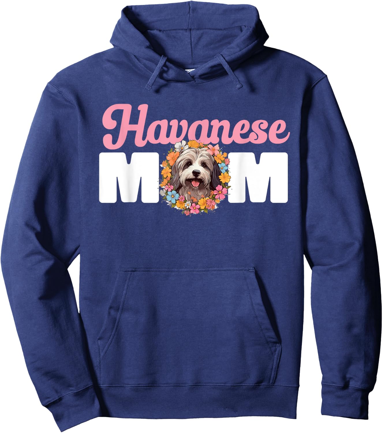 Havanese Dog Breed Pet Havanese Mom Men Women Kids Hoodie - Hoodie | Navy