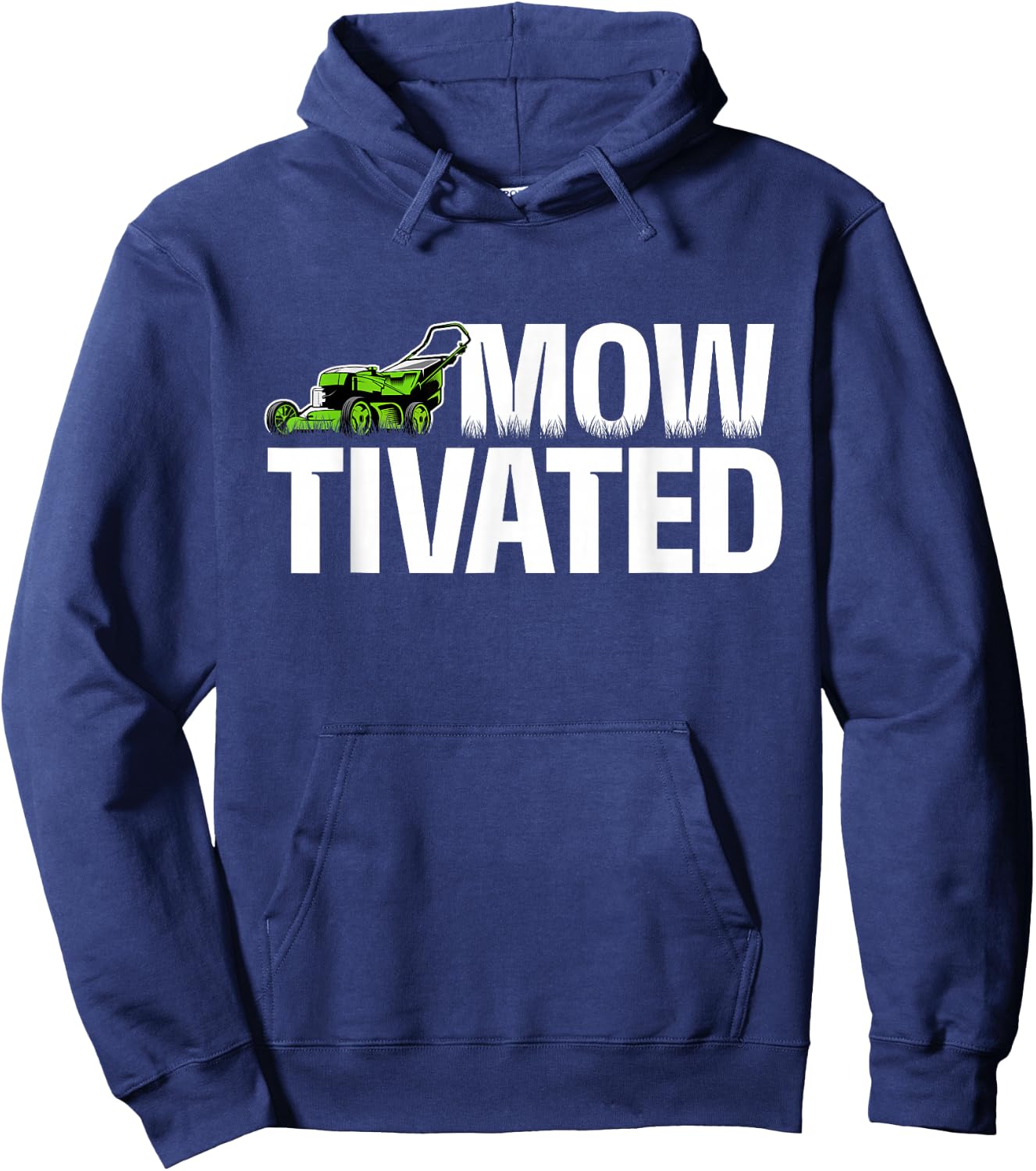 Mowtivated - Lawn Mower Landscaping Gardener Hoodie - Hoodie | Navy