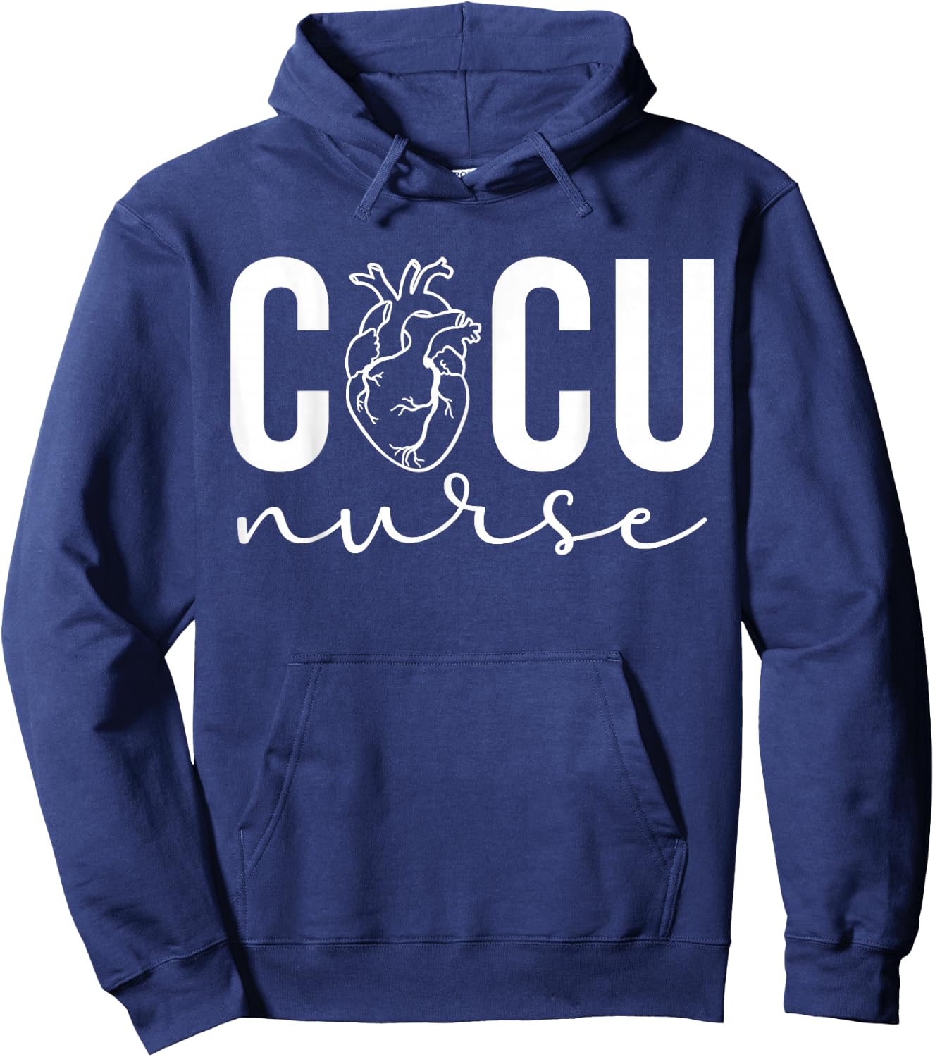 CICU Nurse Cardiac ICU Nurse Cardiac Intensive Care Unit Hoodie - Hoodie | Navy