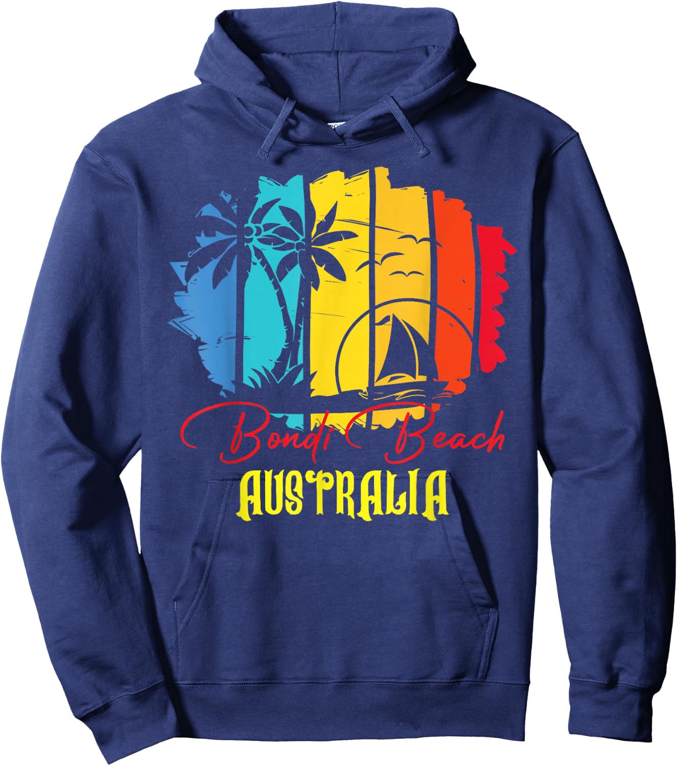 Bondi Beach Australia Beach Summer Hoodie - Hoodie | Navy