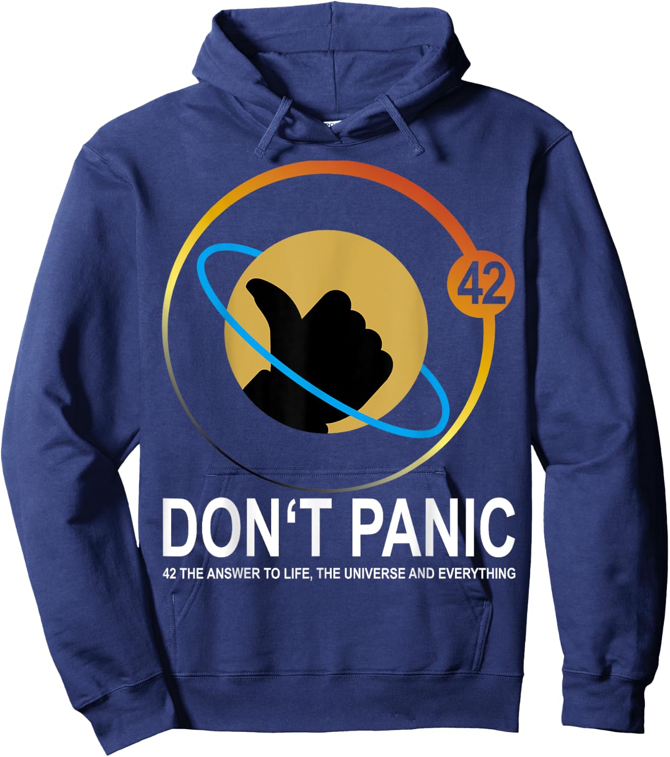 42 the Answer to Life the Universe and Everything Hoodie - Hoodie | Navy