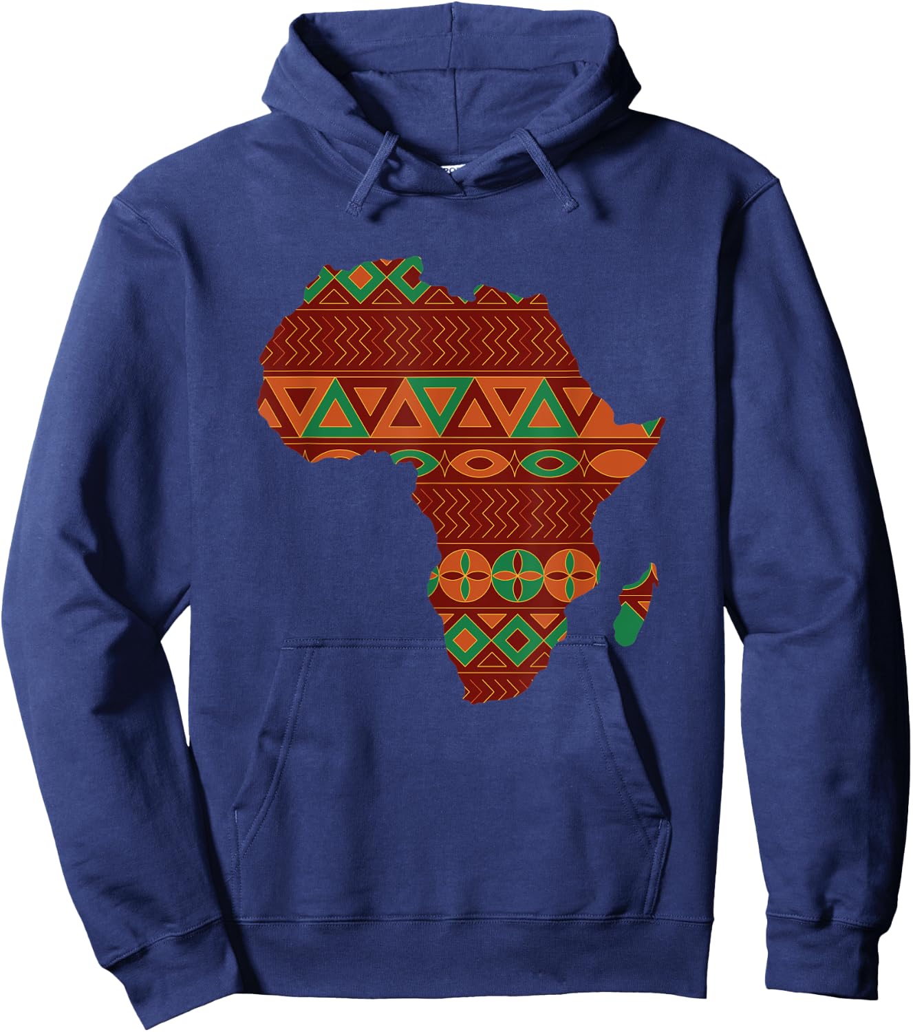 Proud Africa African Country Flags Continent Love Hoodie - Hoodie | Navy