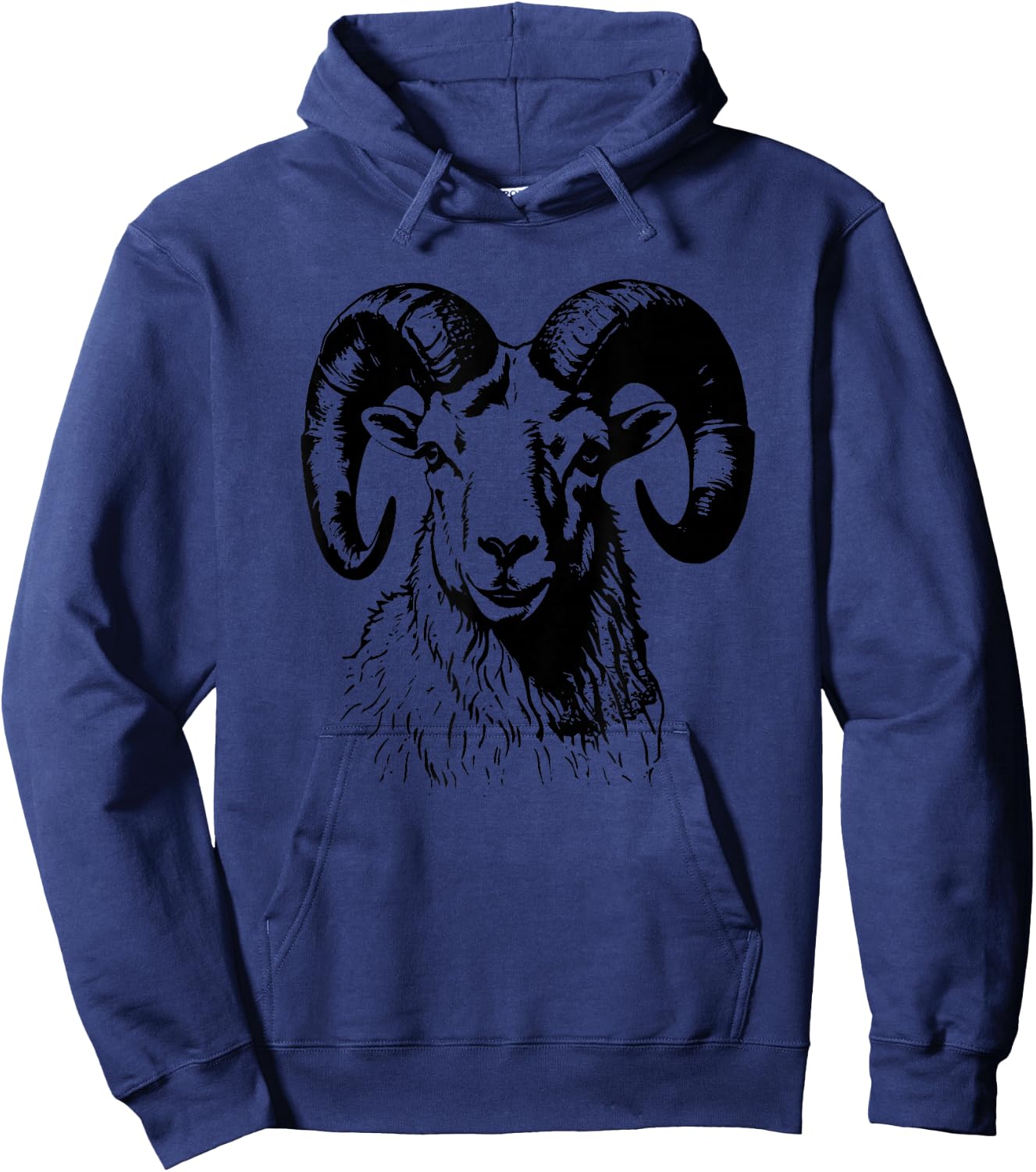Bighorn Sheep Big Horn Sheep Hoodie - Hoodie | Navy