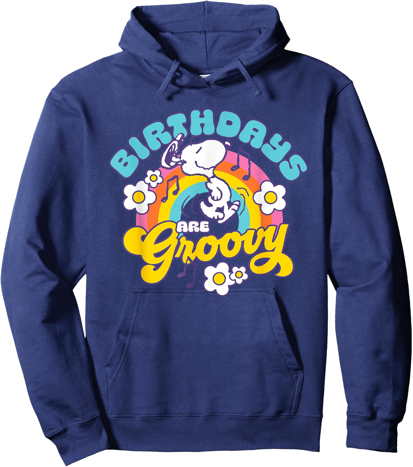 Peanuts - Birthdays are Great Hoodie - Hoodie | Navy