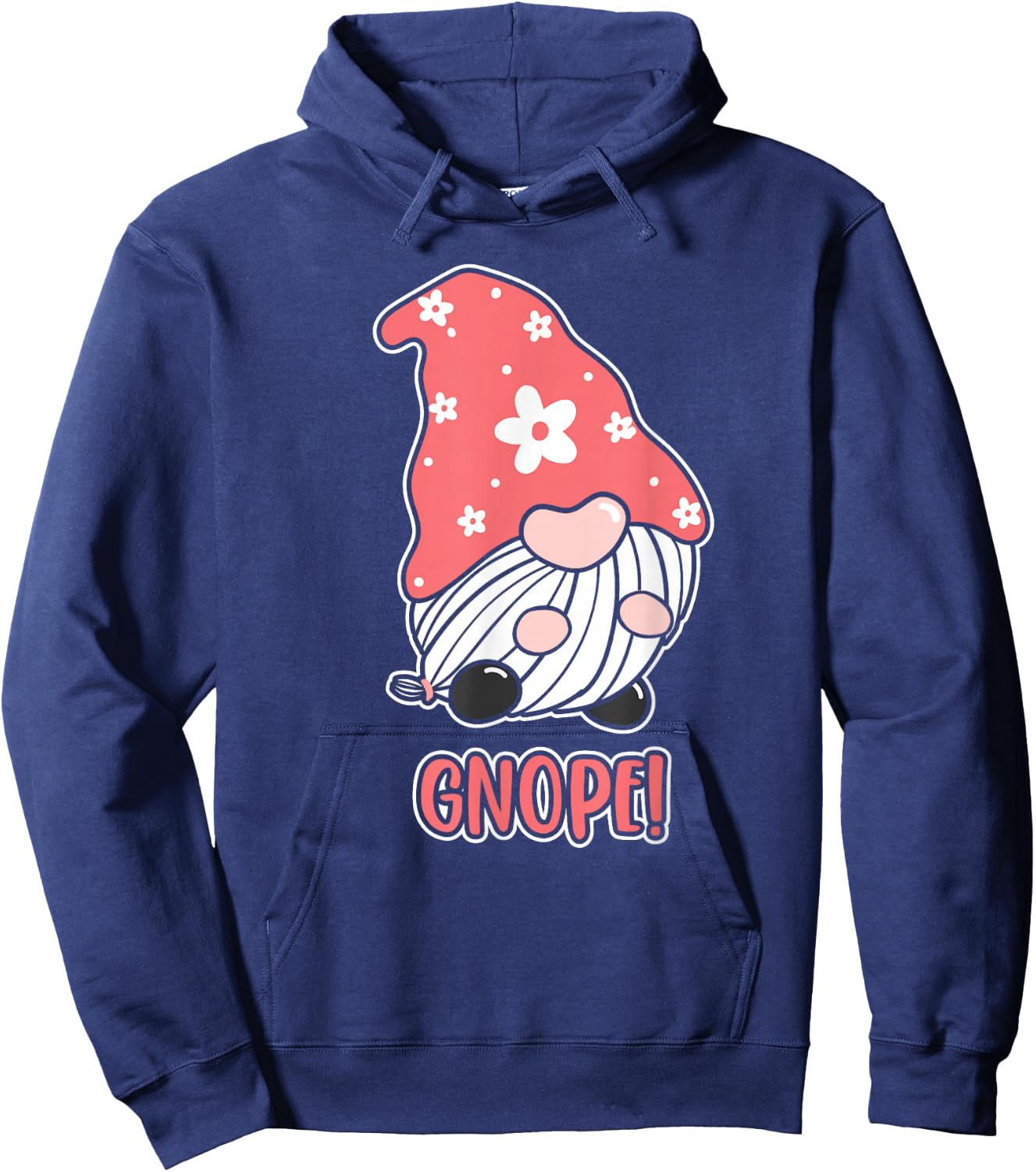 Funny Family Gnome Hoodie - Hoodie | Navy