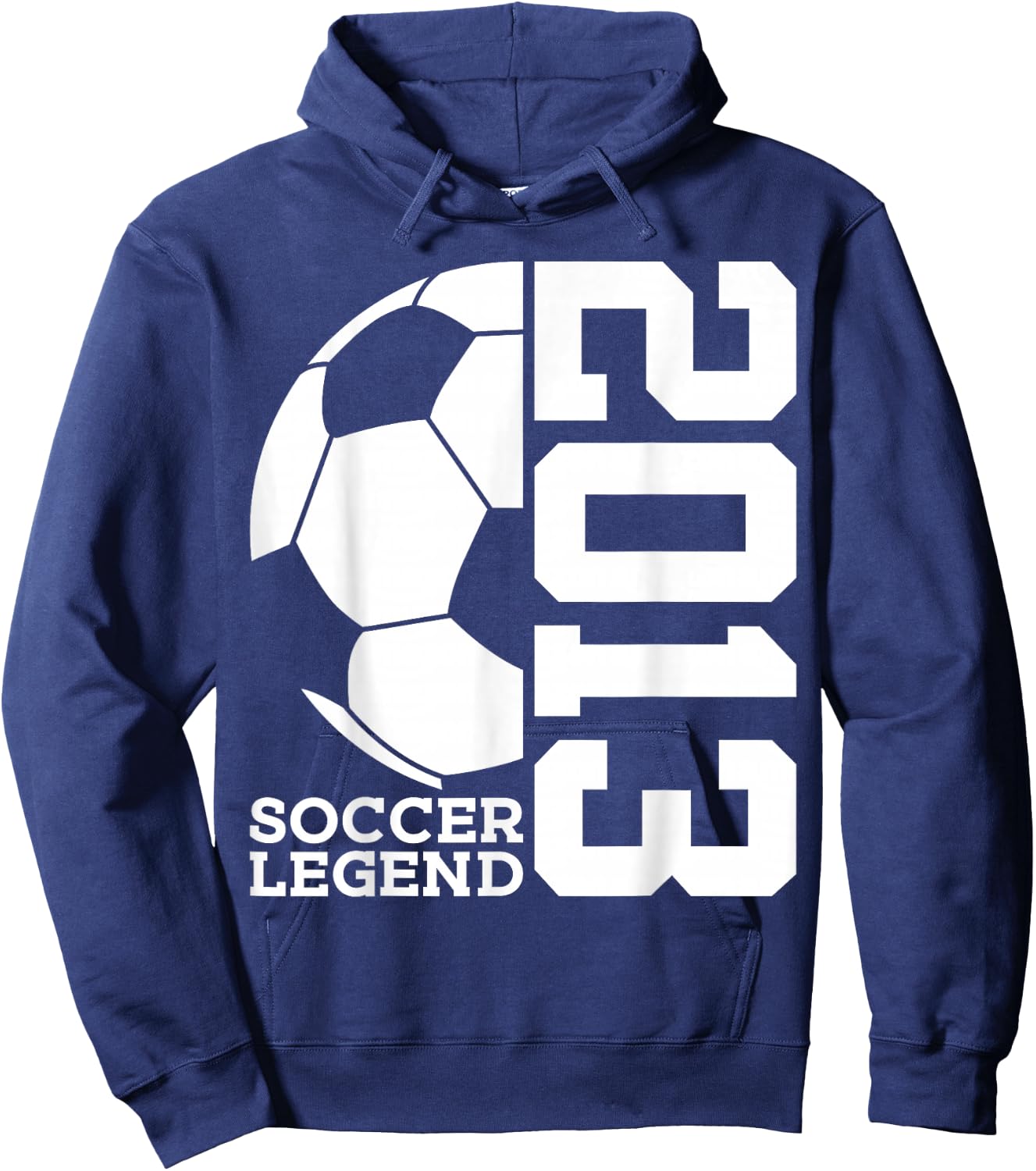 Soccer Legend 2013 13th Birthday Soccer Hoodie - Hoodie | Navy
