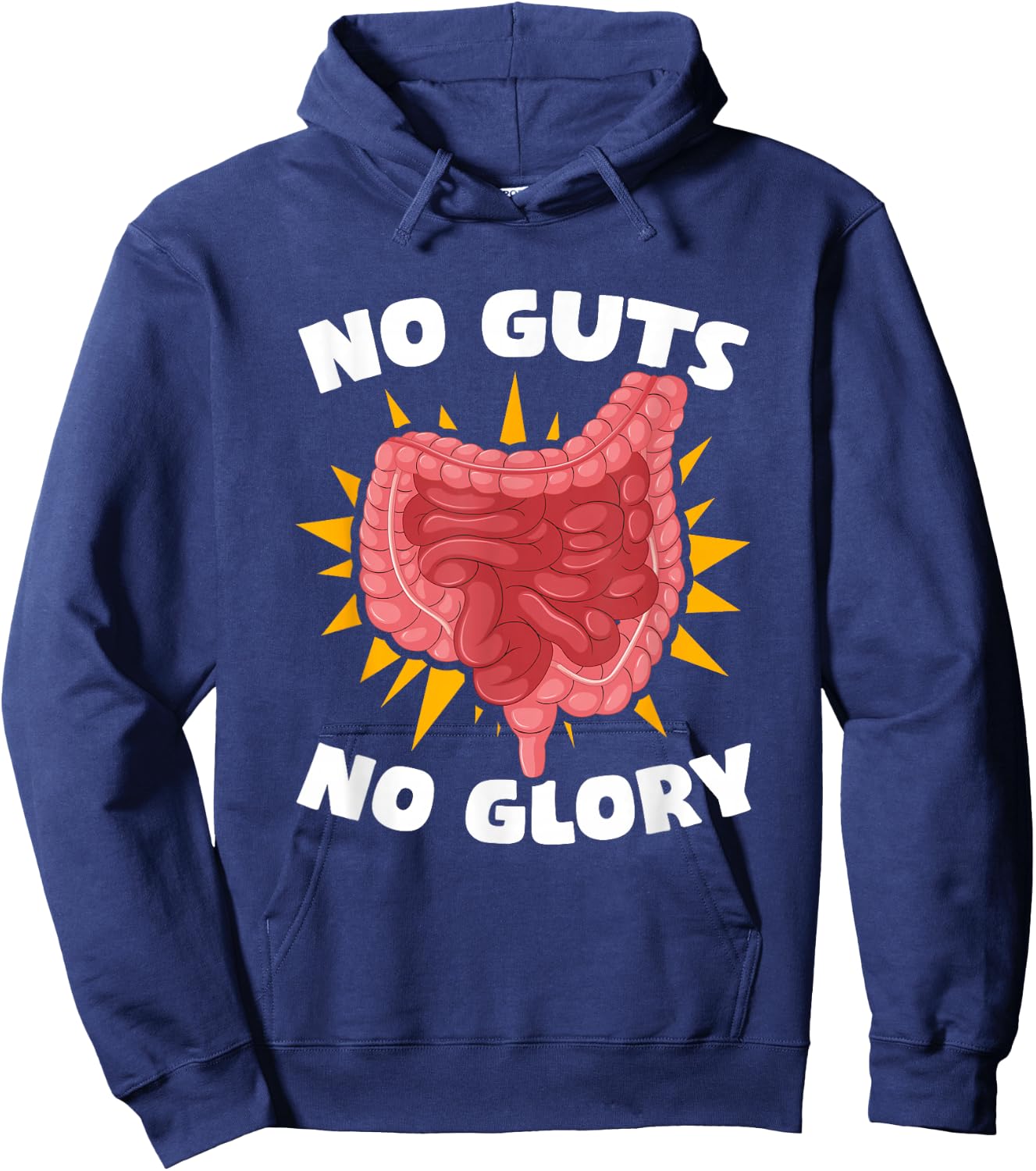 GI Nurse Medical Gastroenterologist Colon Gastro No Guts No Glory Gastroenterology Gastro Gastroenterologist Hoodie - Hoodie | Navy
