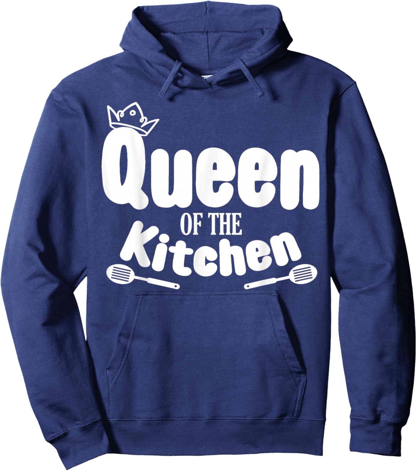 Queen of The Kitchen Cooking Culinary Teacher Master Chef Hoodie - Hoodie | Navy