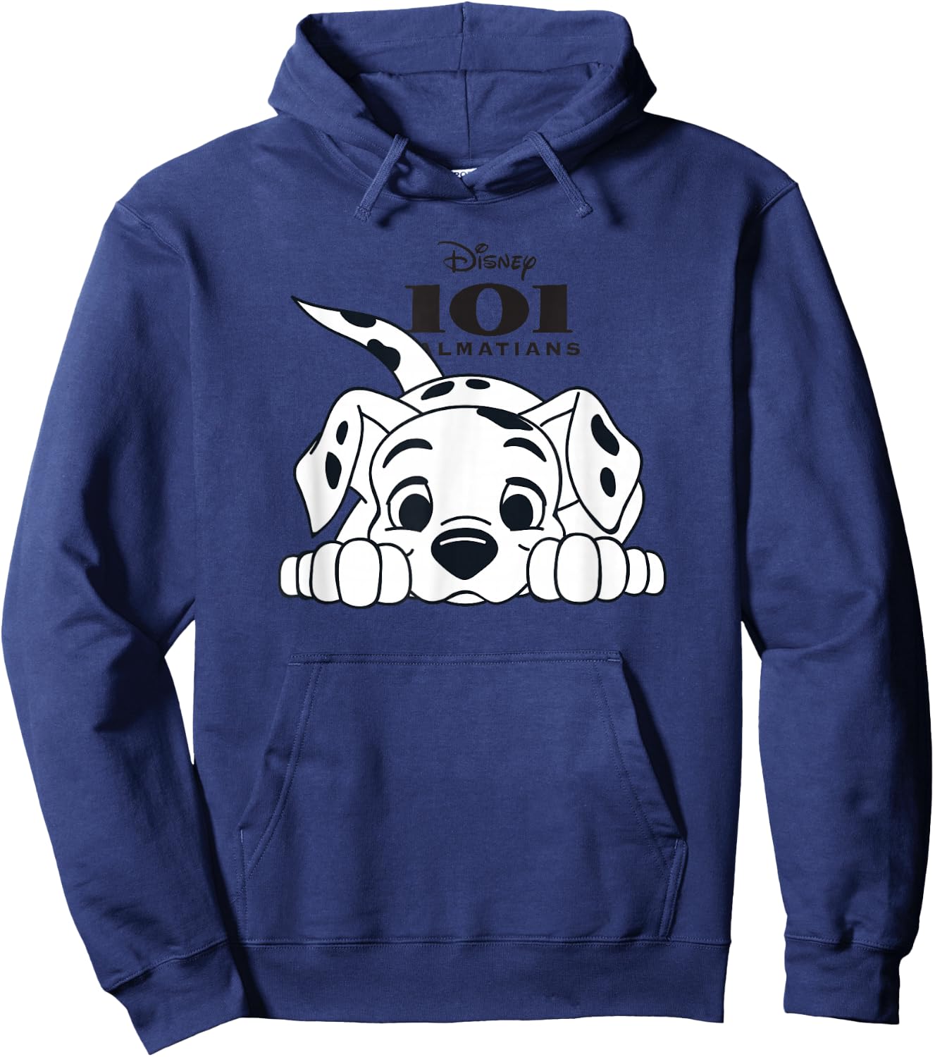 Disney 101 Dalmatians Playful Position Puppy Logo V2 Hoodie - Hoodie | Navy