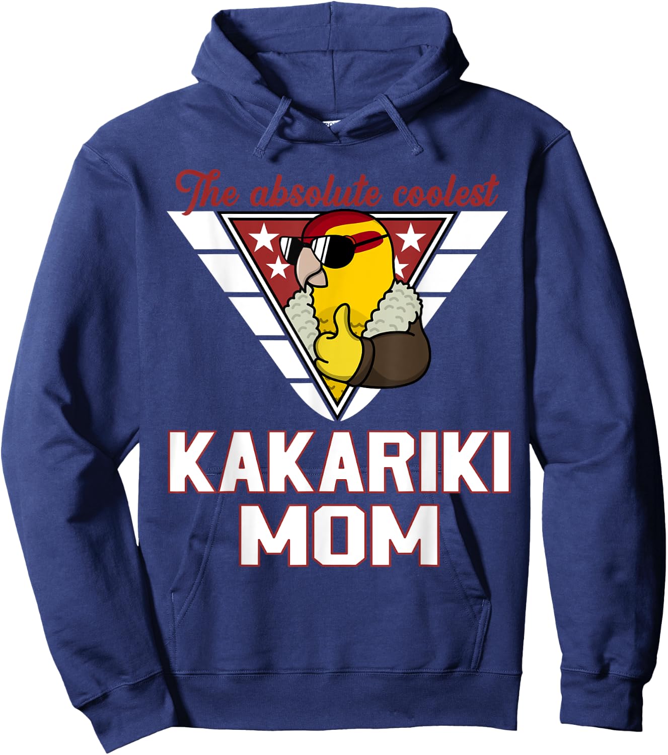 Coolest Kakariki Parrot Mom I Yellow Lutino Kakariki Hoodie - Hoodie | Navy