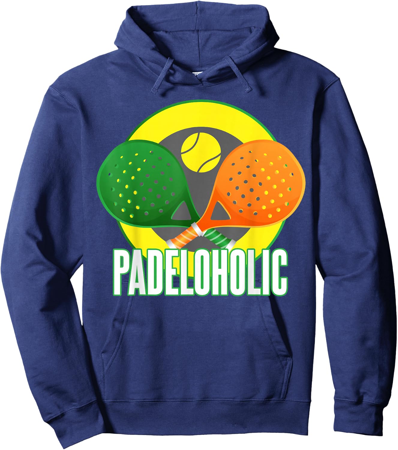 Padel Shirt Funny Padeloholic Padeleur Sport Padel Player Hoodie - Hoodie | Navy