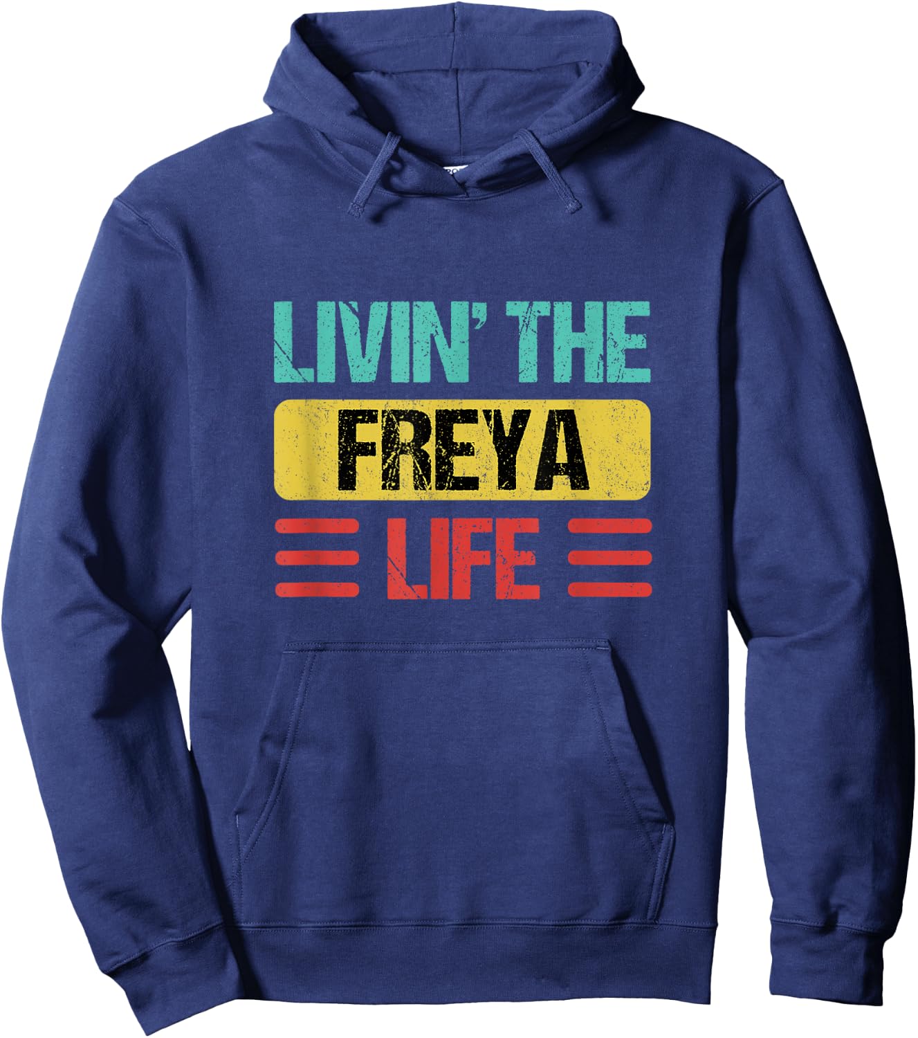Freya Name Hoodie - Hoodie | Navy