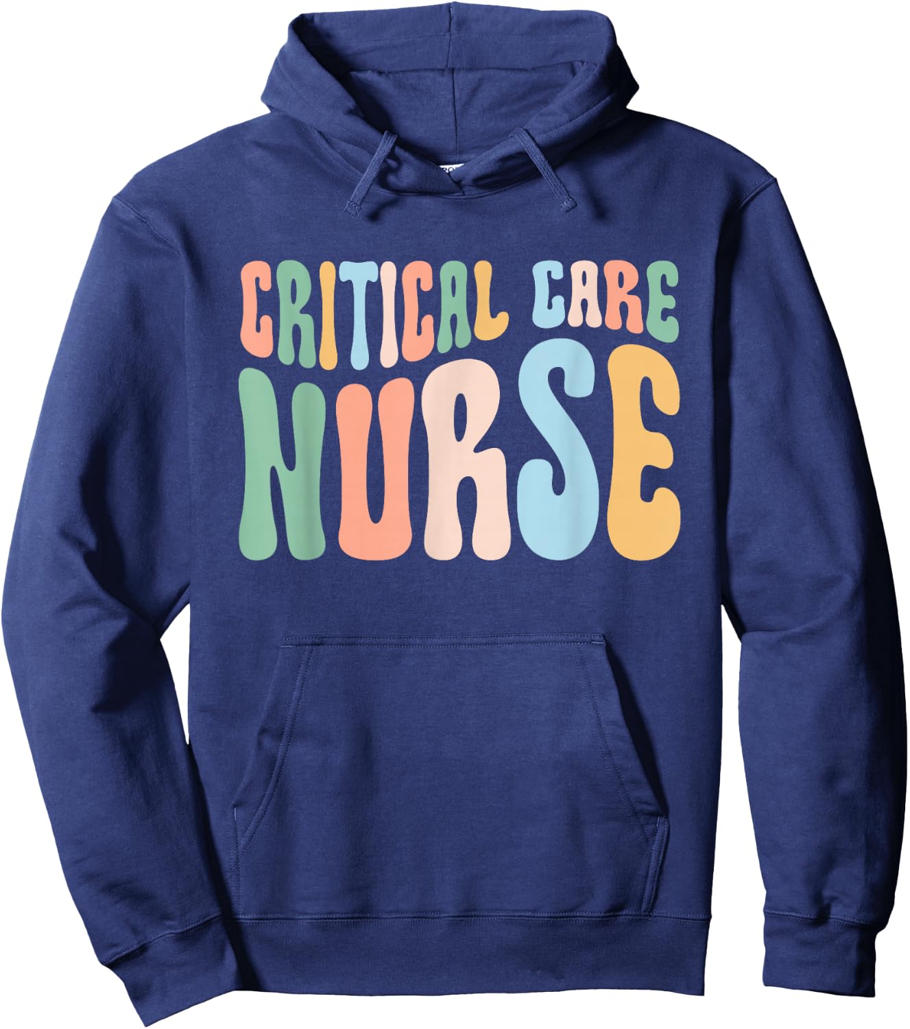 Critical Care Nurse ICU Nurse Intensive Care Nursing Hoodie - Hoodie | Navy