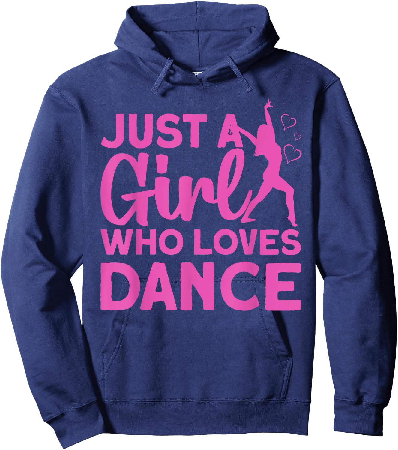 Cool Dance For Girls Women Hip Hop Dancer Ballroom Dancing Hoodie - Hoodie | Navy