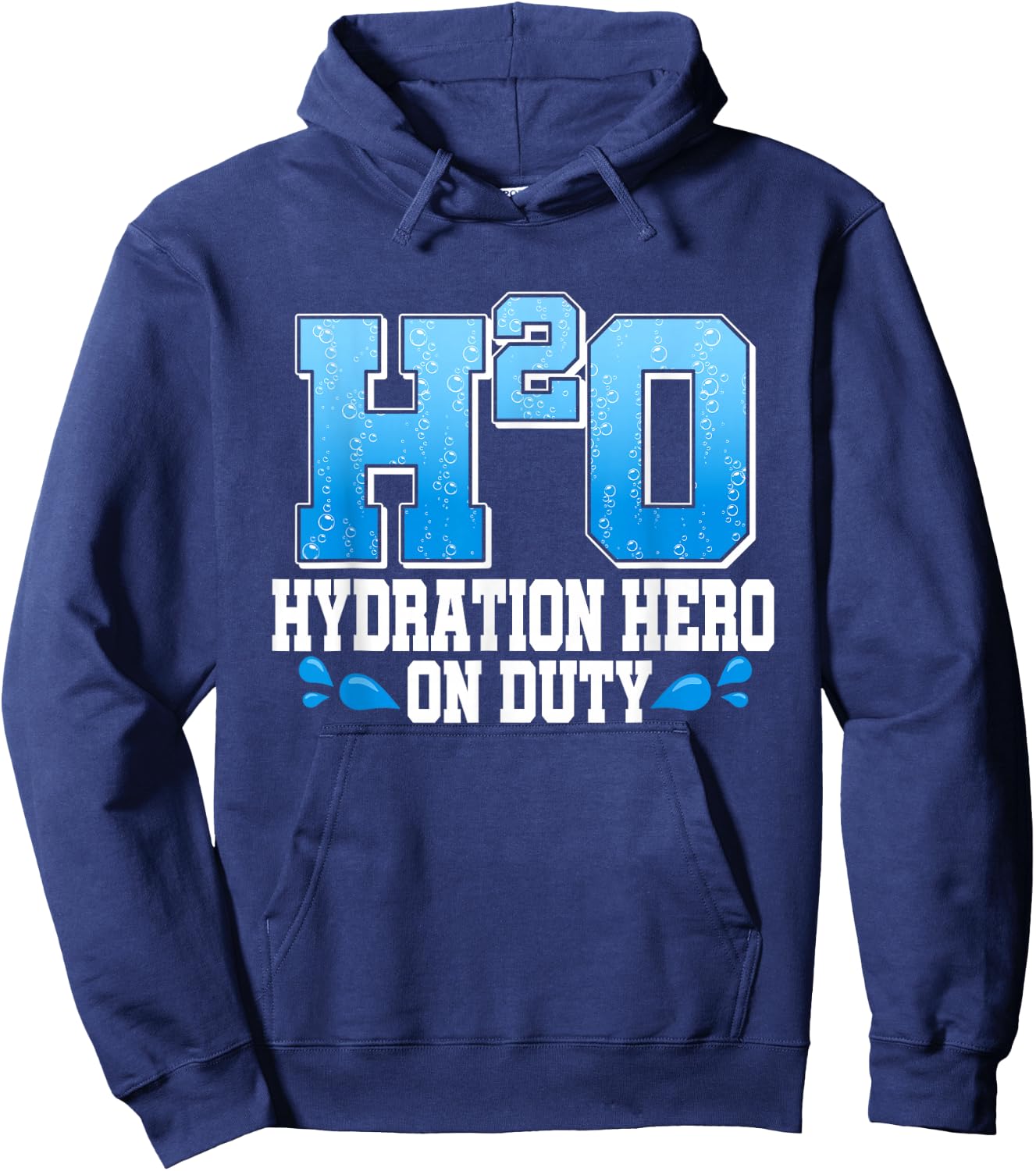 Hydration Specialist Team Manager Football Hydrated Waterboy Hoodie - Hoodie | Navy