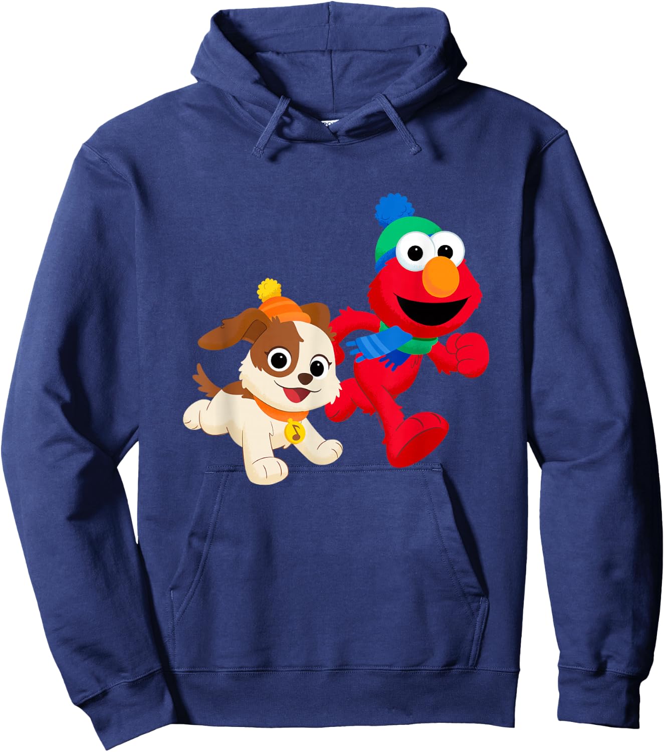 Sesame Street Best Friends, Elmo and Tango Winter Fun Hoodie - Hoodie | Navy