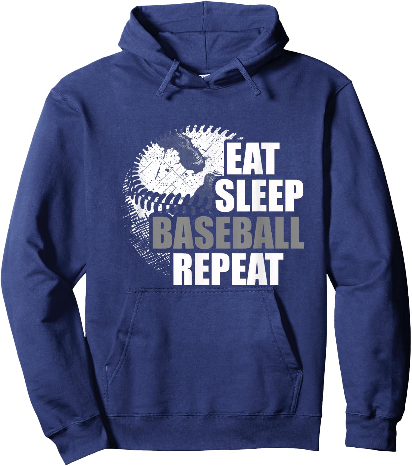 Baseball Hoodie - Hoodie | Navy