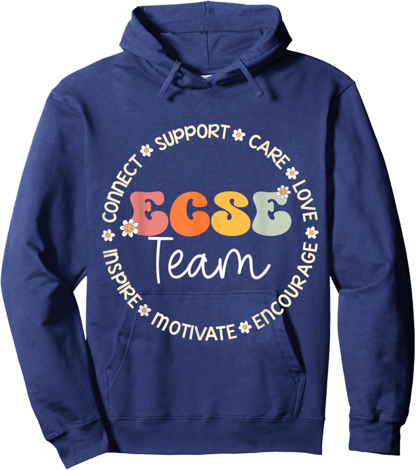 ECSE Team Appreciation Week Back to School Hoodie - Hoodie | Navy