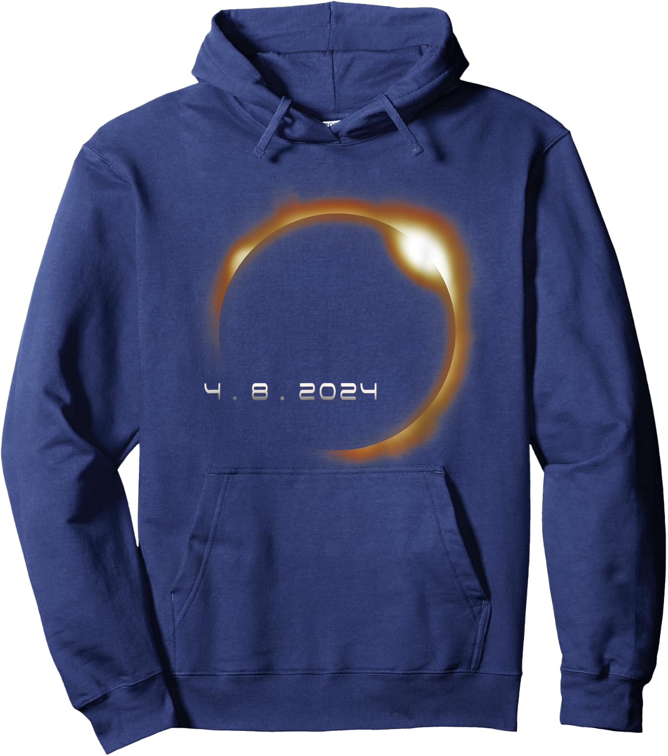 Total Solar Eclipse 2024 USA April 8 2024 Hoodie - Hoodie | Navy