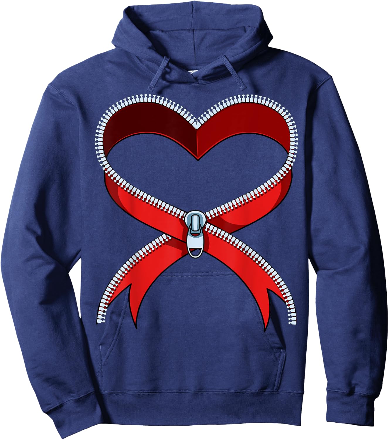 Open Heart Surgery Coronary Diseases Angioplasty Bypass Hoodie - Hoodie | Navy
