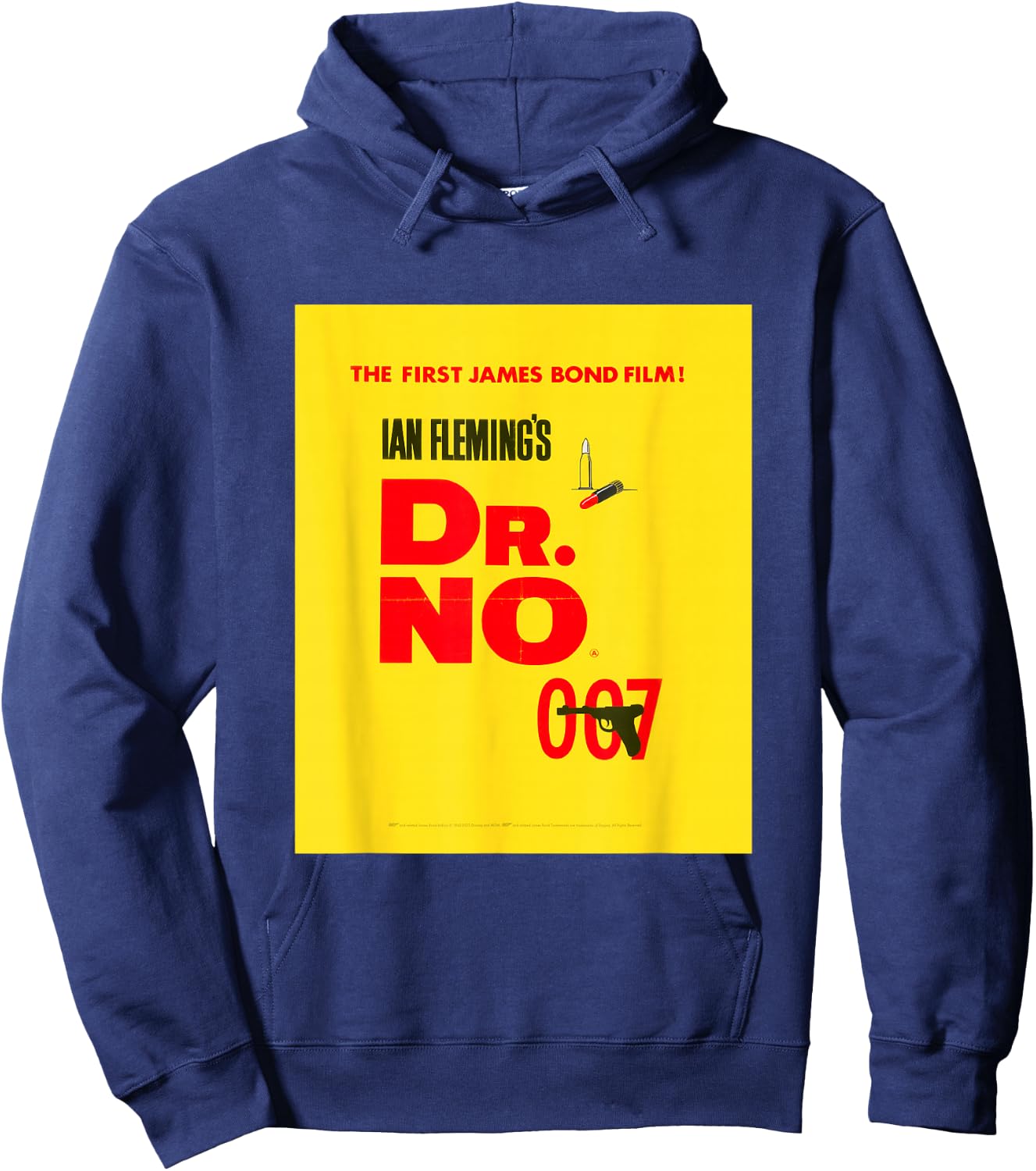 Official James Bond 007 Dr. No Hoodie - Hoodie | Navy