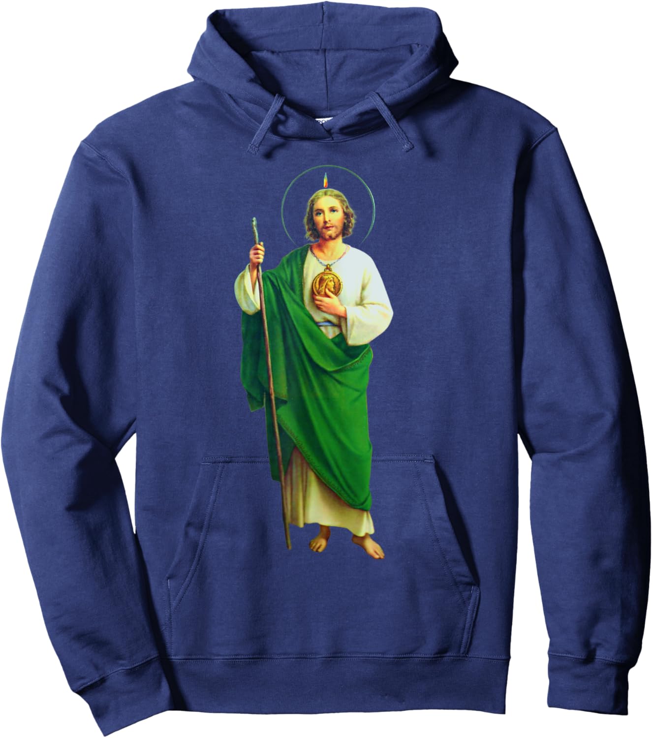San Judas Tadeo Saint Jude Thaddeus Hoodie - Hoodie | Navy