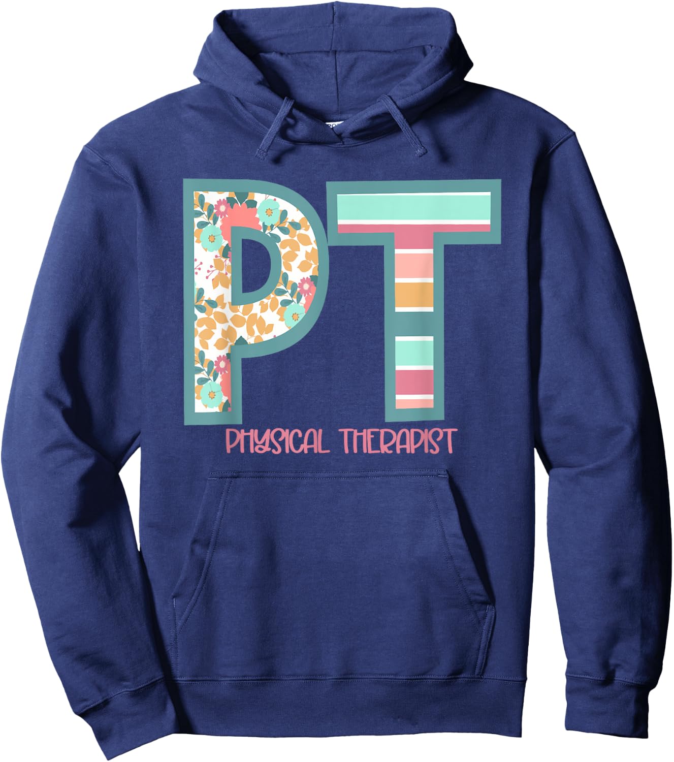 Groovy Physical Therapy PT Physical Therapist Back To School Hoodie - Hoodie | Navy