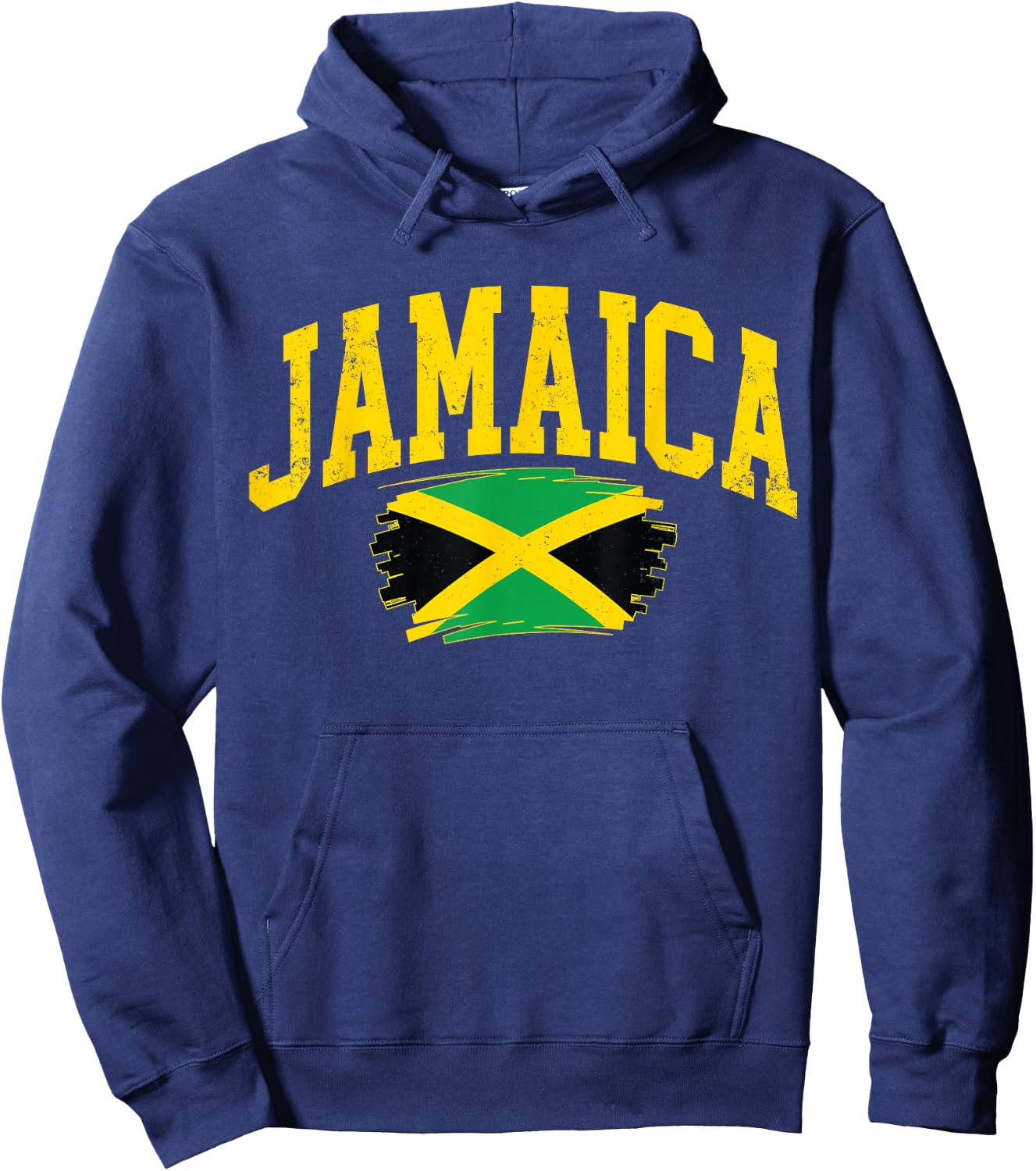 Vintage Jamaica Vacation Retro Jamaican Souvenir Men Women Hoodie - Hoodie | Navy