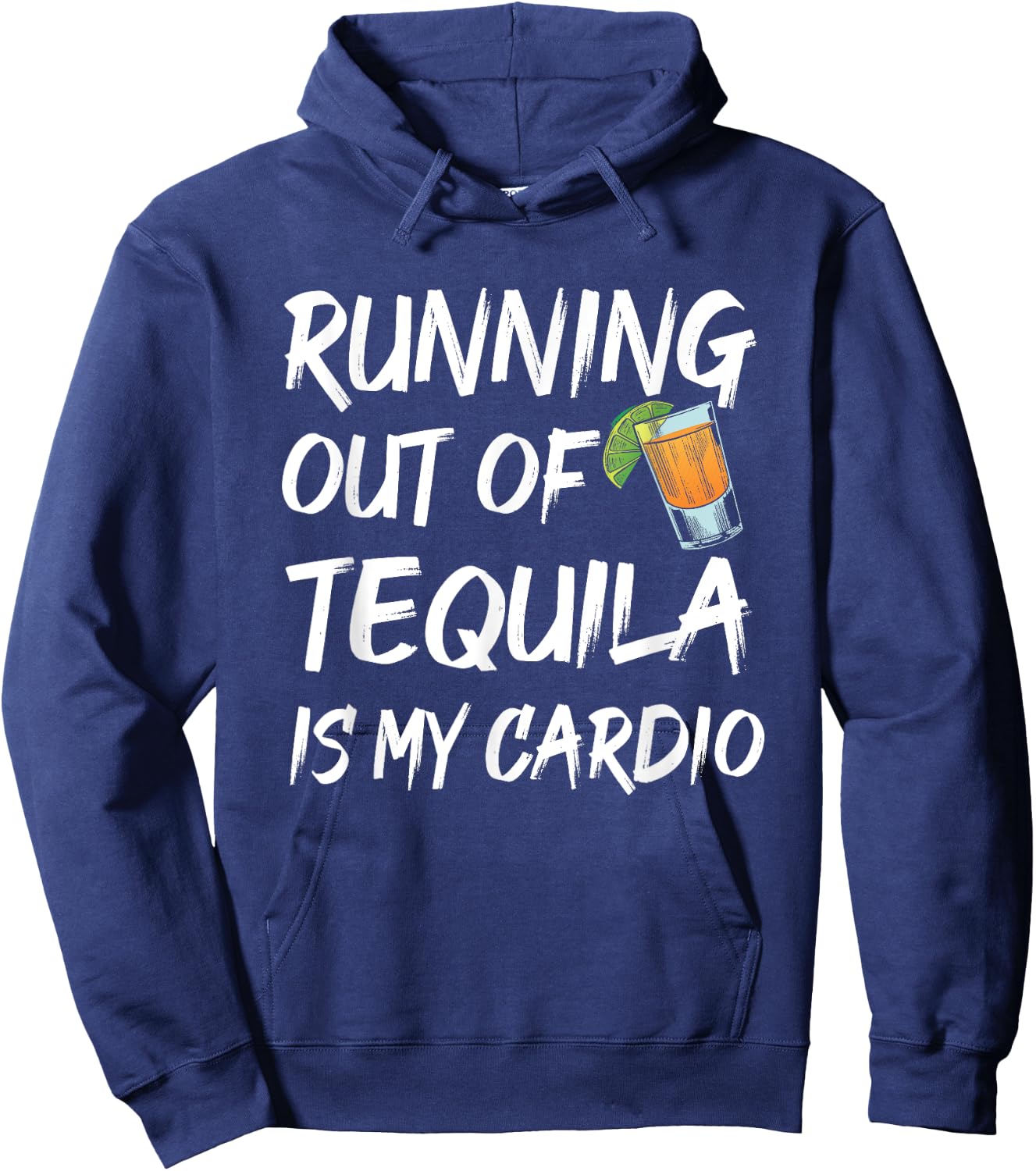 Mis Amigos Funny Salt Lime & Tacos Tequila Hoodie - Hoodie | Navy