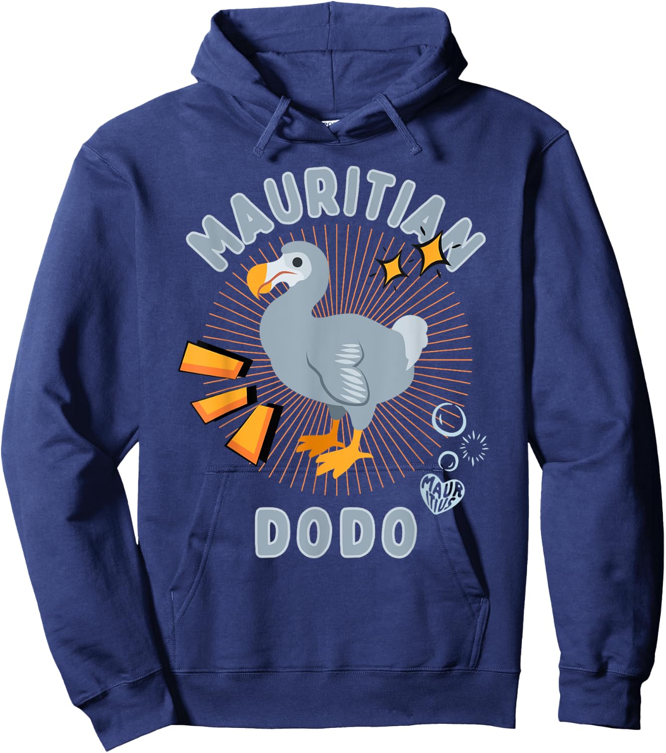 Funny Mauritian Dodo Mauritius Tropical Holiday Island Hoodie - Hoodie | Navy