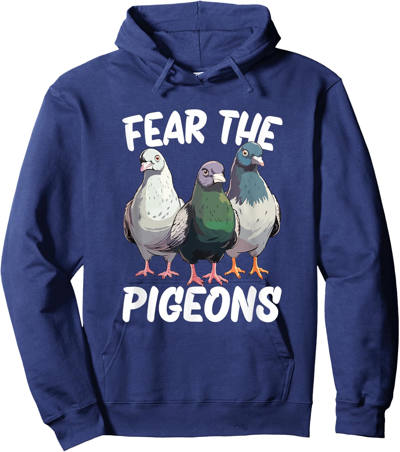 Fear The Pigeon Hoodie - Hoodie | Navy