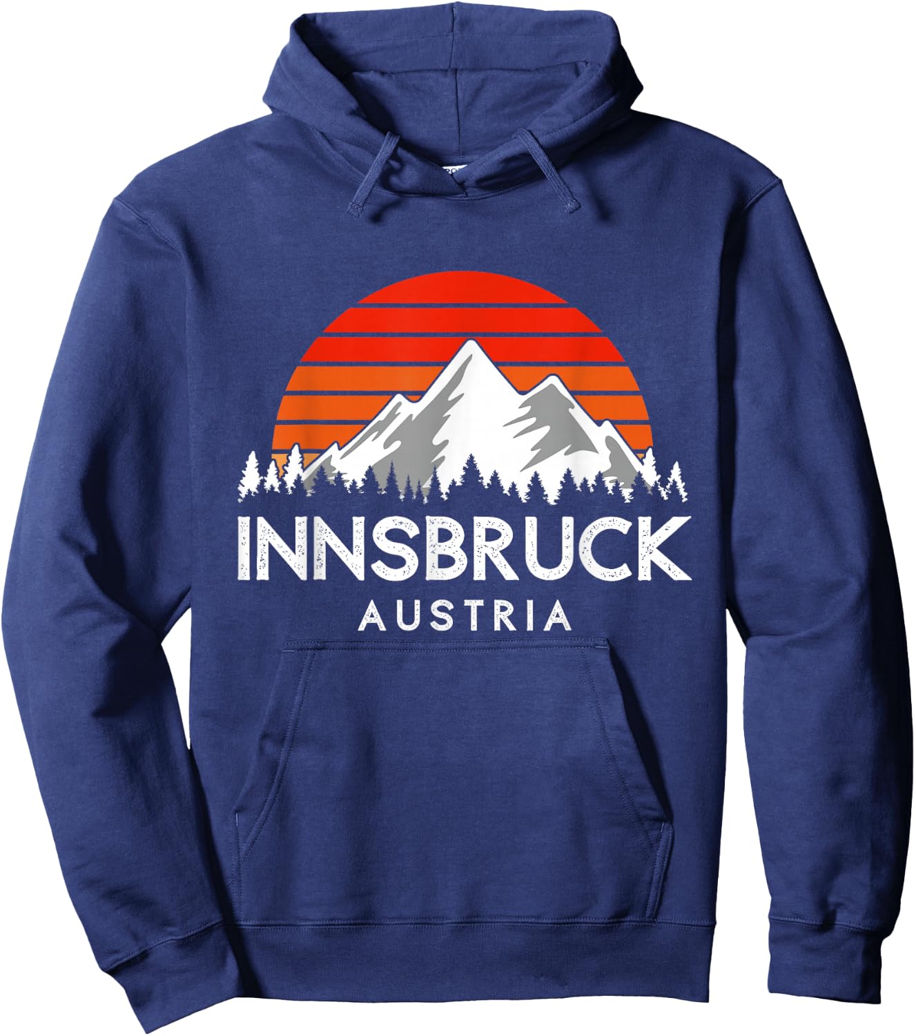 Innsbruck Souvenir Innsbruck Austria Hoodie - Hoodie | Navy