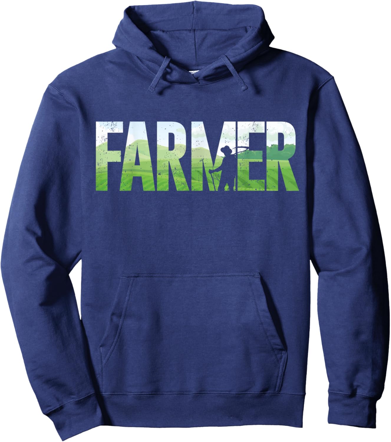 Farming Farmer Farmer Hoodie - Hoodie | Navy